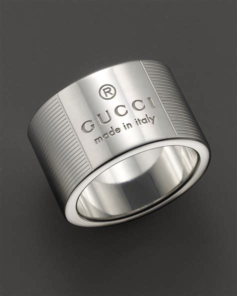 リング gucci|Gucci trademark ring.